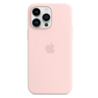 Silikonový kryt MagSafe pro Apple iPhone 14, chalk pink
