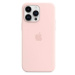 Silikonový kryt MagSafe pro Apple iPhone 14, chalk pink