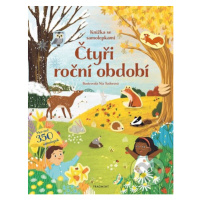 Čtyři roční období (Knížka se samolepkami) - Joli Hannah, Nia Tudor (ilustrátor) - kniha z kateg