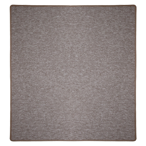 Vopi, Kusový koberec Astra béžová čtverec, 120x120, béžová, chodba / předsíň