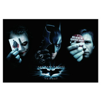 Umělecký tisk The Dark Knight Trilogy - Trio, 40 × 26.7 cm