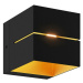 ZUMALINE Nástěnné svítidlo TRANSFER WL 2 černá-zlatá 91067
