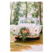 Fotografie Bumper of retro car with just, andriikobryn, 26.7 × 40 cm