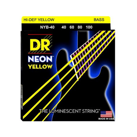 DR Strings Neon Yellow NYB-40