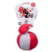 Bali Bazoo Závěsná hračka na kočárek, Balónek, červená/šedá