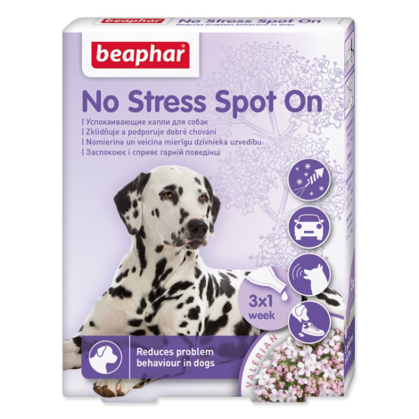 BEAPHAR Spot on No stress Pipeta pro psy 3 kusy