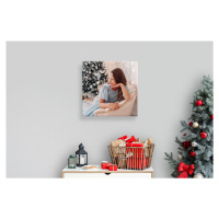 Fotoobraz 40x40 cm z vlastní fotografie, Plátno 100% polyester: 240g/m², S lakováním