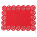 Prostírání MUFFINS červená 30x45 cm Mybesthome
