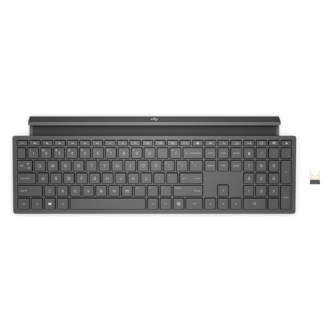 HP Dual-Mode 1000 bezdrátová klávesnice 18J71AA#ABB Černá