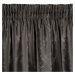 Dekorační velvet závěs s řasící páskou ADRIA šedá 140x270 cm (cena za 1 kus) MyBestHome