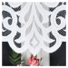 Panelová dekorační záclona na žabky ARALIA PANEL bílá, šířka 160 cm výška 120 cm (cena za 1 kus 