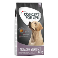 Concept for Life Labrador Sterilised - výhodné balení 2 x 12 kg