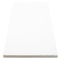 Dětská pěnová matrace Klasik, bílá, 70 × 140 × 6 cm