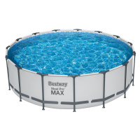 Bestway Bazén Steel Pro MAX™ s filtračním zařízením a schůdky, Ø 4,57 x 1,22 m