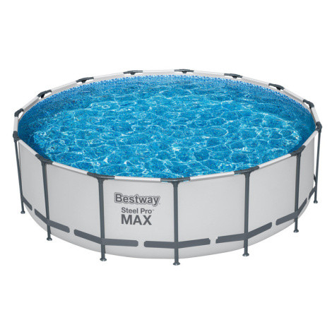 Bestway Bazén Steel Pro MAX™ s filtračním zařízením a schůdky, Ø 4,57 x 1,22 m