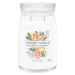 YANKEE CANDLE Signature Vonná svíčka velká 2 knoty White Spruce & Grapefruit 567 g