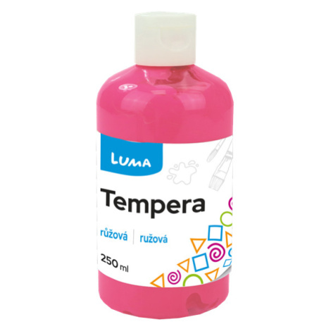 Temperová barva LUMA, 250 ml - růžová