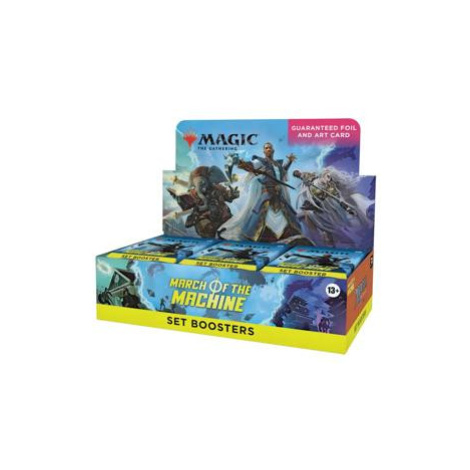 Blackfire Magic The Gathering March of the Machine Set Booster Box 30 boosterů