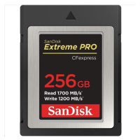 SanDisk Extreme Pro CFexpress Card 256GB, Type B, 1700MB/s Read, 1200MB/s Write