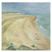 Obrazová reprodukce The Curving Beach, Southwold, 1997, Timothy Easton, 40 × 40 cm