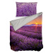 Gipetex Natural Dream 3D italské povlečení 100% bavlna Lavanda - 140x220 / 70x90 cm