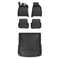 Set 3D Gumové rohože a rohože Audi A6 C6 Kombi 2004-2006