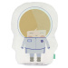 Polštářek z čisté bavlny Happynois Astronaut, 40 x 30 cm