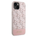 Guess PU G Cube MagSafe Kryt iPhone 15 růžový