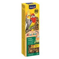 Vitakraft Kracker střední papoušek med+eukalyptus 2 ks