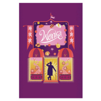 Umělecký tisk Wonka - Candy Store, 26.7x40 cm