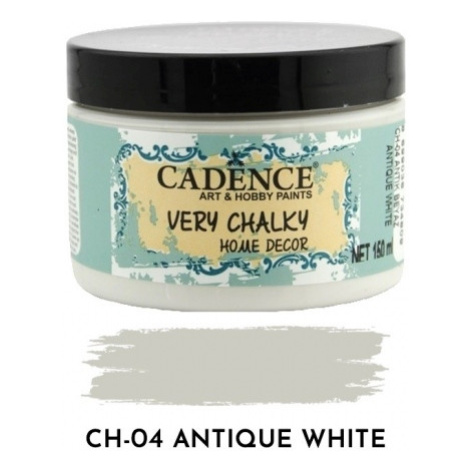 Křídová barva Cadence Very Chalky 150 ml - antique white antická bílá Aladine