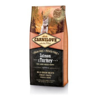 Carnilove Dog Salmon & Turkey for LB Puppies 12kg