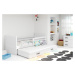 BMS Dětská postel s přistýlkou RICO 2 | bílá 90 x 200 cm Barva: Růžová