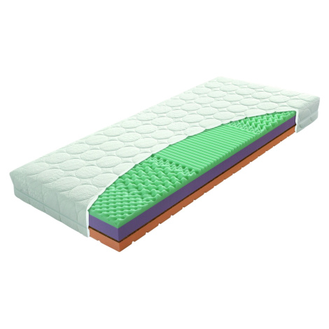 Materasso ELIKO - sendvičová eko matrace s kokosovým vláknem 200 x 220 cm