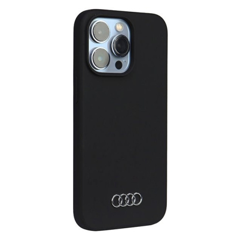 Zadní kryt Audi Silicone pro Apple iPhone 13/13 Pro, černá