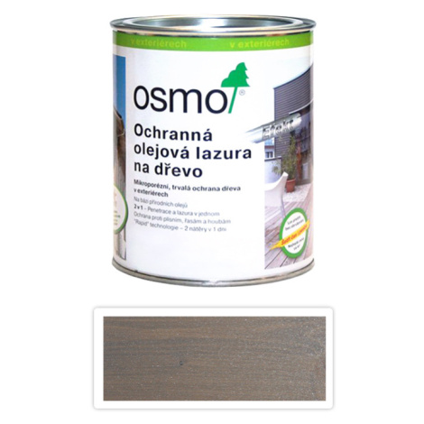 Ochranná olejová lazura OSMO EFEKT 0.75l Stříbrný Grafit