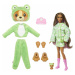 Barbie Cutie reveal v kostýmu - pejsek v zeleném kostýmu žabky