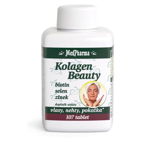 MedPharma Kolagen Beauty biotin selen zinek 107 tablet