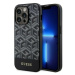 Kryt Guess iPhone 14 Pro Max 6.7" black hardcase GCube Stripes MagSafe (GUHMP14XHGCFSEK)