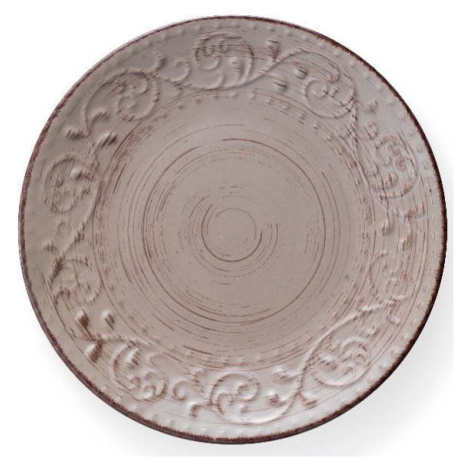 Pískově hnědý kameninový talíř Brandani Serendipity, ⌀ 27,5 cm