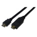 PremiumCord HDMI High Speed with Ether. kabel se zesilovačem, 10m, černý - kphdmer10