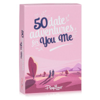 Spielehelden 50 Date Adventures for You & Me, karetní hra pro páry, 50 karet v angličtině