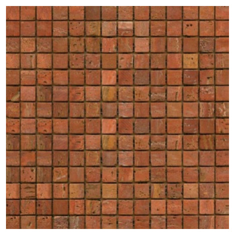 Kamenná mozaika Premium Mosaic Stone červená 30x30 cm mat STMOS20REW