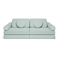 SHAPPY Velký multifunkční skládací bunkr z manšestru SOFA PURE Zvolte barvu: Světle zelená