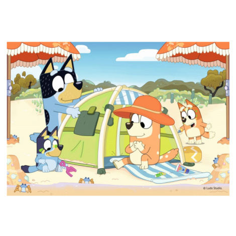 Ravensburger Bluey na pláži 35 dílků