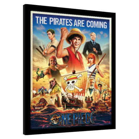 Obraz na zeď - One Piece Live Action - Keyart, 34.3 × 44.5 cm Pyramid