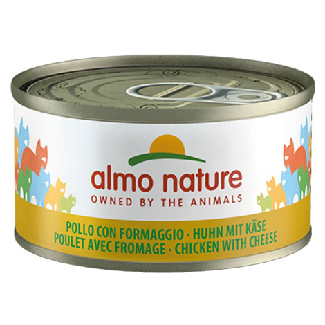 Almo Nature Cat Megapack s kuřecím masem a sýrem 24 × 70 g Almo Nature Holistic