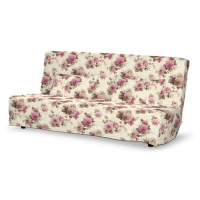 Dekoria Potah na pohovku IKEA  Beddinge , dlouhý, růžovo - béžové růže na krémovém pozadí, pohov