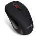 CONNECT IT "MUTE" bezdrátová optická tichá myš, USB, (+ 1x AA baterie zdarma), černá Černá