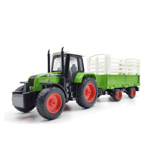Mamido  Mamido Velký Natahovací Farmářský Traktor s vlečkou se zvukovými efekty